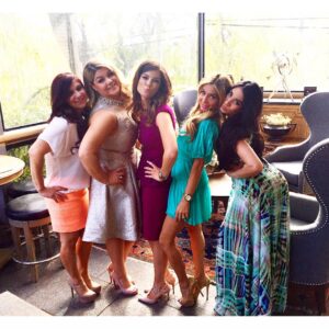 Jackie Ibarra Instagram - Fun with my cousins at my cousin @arda_adourian bridal shower! So honored to be one of her bridesmaids! ❤️