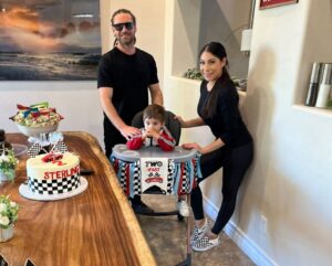 Jackie Ibarra Instagram - My little man turned 2 on 12/23 😍 he had the best little Birthday party! Cake from @freedsbakery, lunch served in our backyard by @hibachiomakase, and Sterling’s racer outfit made by @mumdesigngiftsus! #twofast 🎈