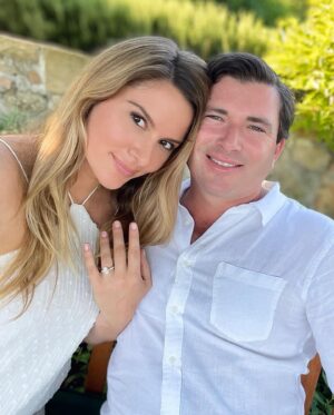 Jackie Moore Instagram - Once in a blue moon…✨💍 #engaged #August30th