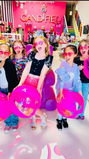 Jackie Sorkin Instagram - Come on Barbie let’s go Party! 👋 OMG! It was Barbie 💖 PINKTASTIC Everything for our girl Mauve who had the most magical birthday at Candified with all her Besties in tbe creators studio! We had such a blast, decorating, hosting and making all the things together! Thank you for your epic energy & sweetness Mauve! We Love YOU Birthday Girl! XO 

✨For more information on our Celebrate Packages please visit: 
www.itscandified.com/celebrate 
OR, call us at (562) 588-9008 

Stay Sweet & Party On Friends! 🎉🍭🪩 

#happybirthday #barbie #barbietheme #pink #pinkparty #thingstodoinlongbeach #lbc #kidspartyideas #kidsactivities #birthdayvenue #artsncrafts #candified #candystore #slime #fyp #explore #familyfun #candy  #thingstodothisweekend #venue #kids #girlsbirthday  #partyvenue #pink 
#ocmoms #socal #barbieworld