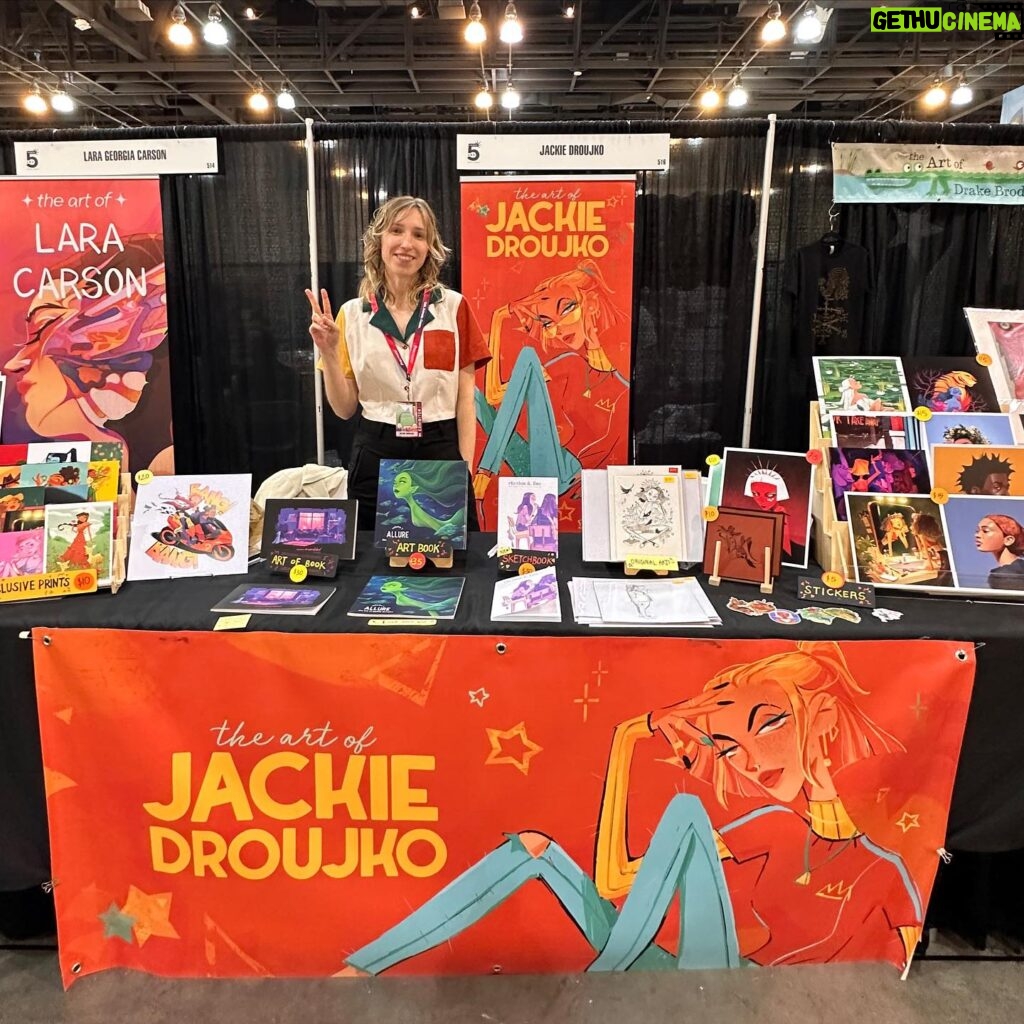 Jackie Droujko Instagram - I had such a wonderful experience at @lightboxexpo and want to thank everyone who came by to buy something or said hi! Sold out of some things and made so many friends! From my presentation to giving portfolio reviews, I’m full of gratitude. Thank you and now I sleep for a week