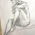 Jackie Droujko Instagram – Some more life drawings from the past year that I like. If you check my stories on Tuesday nights, you’ll see a big dump of my favourite drawings of the session. #lifedrawing