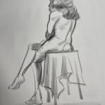 Jackie Droujko Instagram – I’ve been doing a lot of life drawing over the past year. It’s really cool to see steady improvement, and really nice to stick to a hobby. :) #figuredrawing #lifedrawing