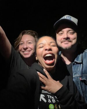 Jacklyn Uweh Instagram - 💋🗽👯‍♀️😴☀️💎🥹🎭🎟️💜