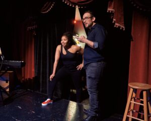 Jacklyn Uweh Instagram - Snaps from my SOLD OUT ONE WOMAN SHOW 🎤
Did I take a months long nap after this? YES. 
Thank you to my director @frankcaeti, my MD/Pre Show Life Raft @mister_8th_wonder, my forever DP @b.iketani and all my love to @theyardtheater for letting me bring this baby to their stage!❤️

I don’t know what else to say. The show was everything. People are still talking about it 🤷🏾‍♀️🥹❤️