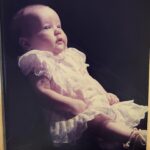 Jaclyn Glenn Instagram - Every picture goes from baby Violet to baby me 💜 I think I made a little twin!