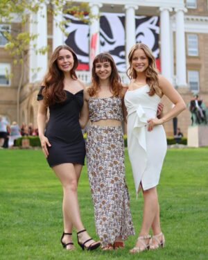 Jacqueline Scislowski Instagram - In all seriousness, I am so excited to have graduated this weekend from The University of Wisconsin-Madison with a Psychology Bachelors of Science degree!(: 
.
.
Crazy how different life feels from even just a year ago, but it’s exciting to see what new adventures may be ahead!(: it’s been such a lovely time here with people I love!