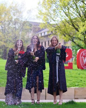 Jacqueline Scislowski Instagram - In all seriousness, I am so excited to have graduated this weekend from The University of Wisconsin-Madison with a Psychology Bachelors of Science degree!(: 
.
.
Crazy how different life feels from even just a year ago, but it’s exciting to see what new adventures may be ahead!(: it’s been such a lovely time here with people I love!