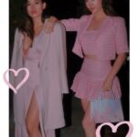 Jacqueline MacInnes Wood Instagram - On Wednesdays we wear pink.. #picfromlastnight #clearlypplareconfused lol #onwednesdayswewearpink #ifyouknowyouknow