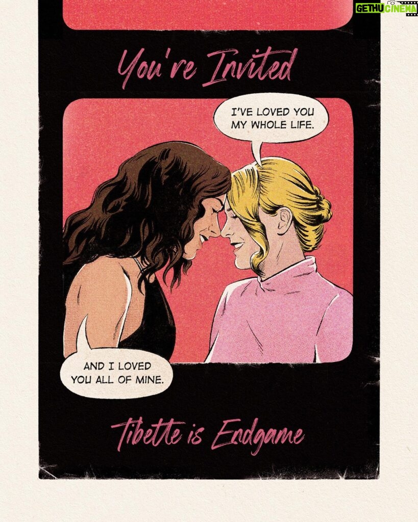 Jacqueline Toboni Instagram - Save the date. The wedding of the century is upon us. #tibetteisendgame @sho_thelword