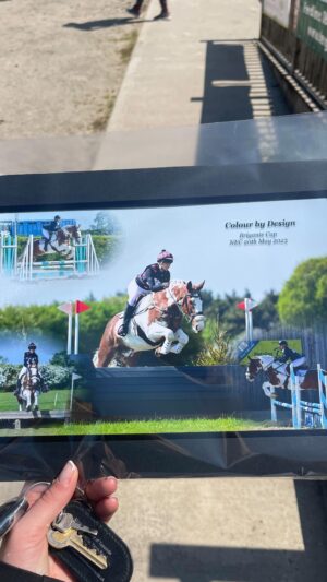Jade Affleck Instagram - Well all i can say is WHAT A HORSE😍 we had a fabulous start with a 31.8 Dressage, a silly 4 faults showjumping which was complete rider error! And everything was going amazing cross country until i was about 6 fences from home and my reins completely snapped in half!🙈 however Eddie was an absolute saint and pulled straight up! Rule number one… ALWAYS CHECK YOUR TACK🙃 thank you @northallertonequestriancentre for always putting on a brilliant and well organised event!🙌🏻 proudly sponsored by @omegaequine @alx_horseboxes @westleighssaddlery