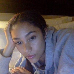 Jade Alleyne Instagram - I’m gonna be so honest, when lockdown is finished and everything is over I won’t be rushing back into social life. I’ve been at so much peace, taking everyday at the pace I choose, meditating, reading, learning, coming to terms with parts of me that aren’t necessarily as easy and caring for them best as I can. Society moves way to quick for the human brain to handle, so through isolation my mental health is the most stable it’s ever been. Literally flourishing. Not just through constant self-building but freeing, of destructive habits I had that do not serve me moving forward, so I can keep sprouting without standing in my own way