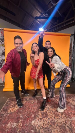 Jade Catta-Preta Instagram - 🍒 pop nightmares on 3 Gs in a pod.  We die laughing every time we get together. Go catch the full ep on YouTube and come watch all us Gs on the road! #latinopodcast #latinocomics #virgin #sugarhigh