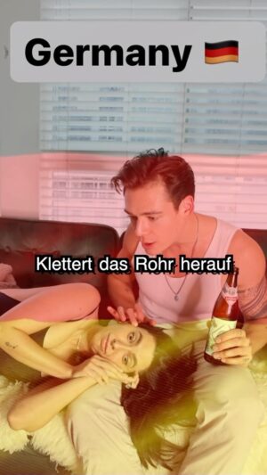 Jade Catta-Preta Instagram - German vs US Lullabies..
🇩🇪
Which one do you prefer ?
😂
@jadecattapreta 
#itsamee #germany #comedy see us live - @oxnardimprov 03/09