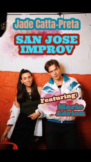 Jade Catta-Preta Instagram - SAN JOSE! Come catch us doing some comedy on JAN 5-6 @sanjoseimprov 💥 First shows of the year baby! #livestandupcomedy #immigrants #brasil #germany