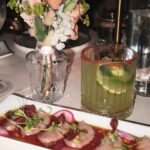 Jade Leboeuf Instagram - Quelle soirée 🌸 manger à @arden_weho pour finir par boire un verre au @chateaumarmont , tu aimes cette tenue? Taking the night off and hydrating with @biodermafrance @biodermausa Créaline 🫧