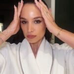 Jade Leboeuf Instagram - Quelle soirée 🌸 manger à @arden_weho pour finir par boire un verre au @chateaumarmont , tu aimes cette tenue? Taking the night off and hydrating with @biodermafrance @biodermausa Créaline 🫧