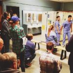 Jaicy Elliot Instagram - Holy Moly!!! B-Team nominated for an Emmy!!! Look at us all working... Couldn’t be prouder of this team, huge congrats to @thesarahdrew for starting so strong, #barbarafriend for your words making us laugh on and off stage, @abbyrchambers and @saadmansoor for making it all happen!!! And you guyyyys - @jake.borelli @sophiatali @itsjeaninemason @alexbluedavis @rushikota urgh... just 🧡 🧡🧡 #greysanatomy #emmys #thatsright #bteam I mean... i’m still shook 😻 Thank you @gingyyyy for the 📷