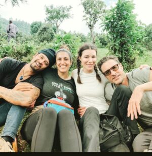 Jaime Murray Instagram - @bernie_cahill2 Happy birthday to the kindest, most open  hearted, adventurous, brilliant man. What a blessing you are. You are both gentle and courageous, full of the highest integrity, always trying to do the best you can, learning and evolving, you are truly gorgeous inside and out. I am so inspired by all you and @activistartists strive to actualize in this world. I am so proud of all your successes and the way you give service to others. You care so much about others. You do all you can to shine your light and make the world a better place. And you are brilliant at it. We are lucky to have you.
I’m looking forward to more adventures together. I love you. 
🎉🕺🏻💝🎂