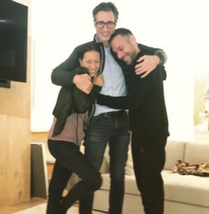 Jaime Murray Instagram - @bernie_cahill2 Happy birthday to the kindest, most open  hearted, adventurous, brilliant man. What a blessing you are. You are both gentle and courageous, full of the highest integrity, always trying to do the best you can, learning and evolving, you are truly gorgeous inside and out. I am so inspired by all you and @activistartists strive to actualize in this world. I am so proud of all your successes and the way you give service to others. You care so much about others. You do all you can to shine your light and make the world a better place. And you are brilliant at it. We are lucky to have you.
I’m looking forward to more adventures together. I love you. 
🎉🕺🏻💝🎂