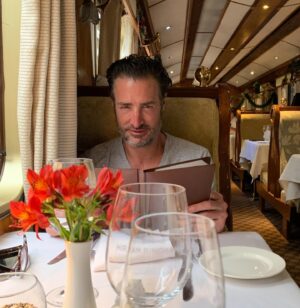 Jaime Murray Instagram - @bernie_cahill2 Happy birthday to the kindest, most open  hearted, adventurous, brilliant man. What a blessing you are. You are both gentle and courageous, full of the highest integrity, always trying to do the best you can, learning and evolving, you are truly gorgeous inside and out. I am so inspired by all you and @activistartists strive to actualize in this world. I am so proud of all your successes and the way you give service to others. You care so much about others. You do all you can to shine your light and make the world a better place. And you are brilliant at it. We are lucky to have you.
I’m looking forward to more adventures together. I love you. 
🎉🕺🏻💝🎂