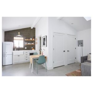 Jaime Ray Newman Instagram - Fourteen months ago, @guy_nattiv and I launched into a long gestating project to turn our backyard shack/garage into a home office/guest house, and open up the layout of our home to give us more room to grow our family. Well what’s that saying, make plans, God laughs? 

Mid renovation that displaced us into four different Airbnb’s, our baby Mila arrived 3 months early and we were back and forth to a NICU in Vegas for 80 terrifying days, my beloved father suddenly passed away (I’m still in shock), and after hosting a shivah in our partially gutted home that didn’t even have a front door or bathroom, the world went into lockdown. Whew. 

I am extraordinarily grateful that we had a home to move back into, even if it was a shutdown construction site for months during the unknown. We finished construction not too long ago, and alas, I am thrilled to FINALLY reveal the pics. 

To our KICK ASS contractor @concept_renovations , to our AMAZING interior designers @madelynnfurlong @haleyweidenbaum and to the brands we worked with, mostly small, outstanding, artisanal companies who need the love, THANK YOU for making a rotten 2020 a year where we could fall in love with our home and cling to each other in the sweetest of spaces. ♥️
(All items tagged, and PART TWO coming tomorrow) 📸: @jessicajalexander