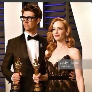 Jaime Ray Newman Instagram - In honor of Oscar Sunday… what a night it was! 🙏🏻💥@skinthefeature_skintheshort @guy_nattiv