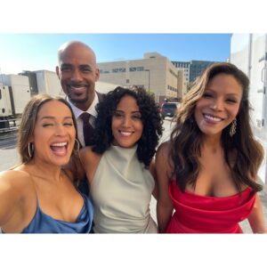Jaina Lee Ortiz Instagram - 1. Kim & I on set together 💚
2. Stephanie’s Latin dance convention. Get your tickets for next weekend! 
3. Merle, myself and Barrett serving lewks from tonight’s episode. 
4. Faces of our actor-directors this season. 
5. Me & the lovely @cinthyacarmona 
6. Belisima Spampi 
7. Bertie & Louie being cuties 
8. Disney day 
9. Selfie on the lot
10. Stefania & Boris magic