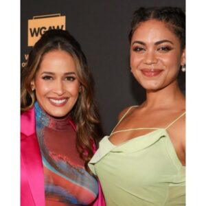 Jaina Lee Ortiz Instagram - #SentinelAwards2023 w/ some of my #Station19 fam. Proud to celebrate @zsinnett @thepeterpaige @zclack @kristavernoff on one of our episodes from season 5. 

Hair @hairbycarina 
MU @glambynatalie 
Styling @dontgo_jasonwaterfalls