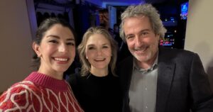 Jamie Gray Hyder Instagram - October Recap continues! Part 2: @24hourplays 🎭 Honoring @warrenleight at the historic @townhallnyc, in an original Kenneth Lonergan piece, was an immense privilege!! Working alongside this group of esteemed actors, writers and directors was inspiring and humbling 🥰 Always great to see my @nbclawandorder family🕵🏻‍♀️
