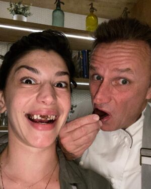 Jamie Gray Hyder Instagram - A few from the kitchen this week!! Never know what’s waiting in the walk-in at @mmkitchenstudio 😂