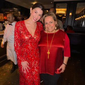Jamie Gray Hyder Instagram - What a way to ring in the Year of the Dragon! 🐉✨ Thank you to @angiekmar for a beautiful & delicious Lunar New Year evening at @restaurantlebnyc w/ @christofle ❤️🥂