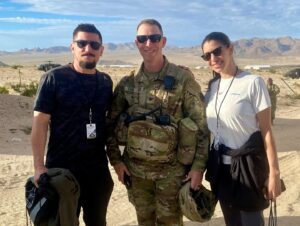 Jamie Gray Hyder Instagram - Thank you to our vets!! 🙏🏼 As a civilian, I think the most valuable thing we can do for our veteran population is to educate ourselves on the service experience. A little education goes a long way when it comes to connecting with our loved ones, neighbors, and coworkers, post-service.  These individuals serve loyally, regardless of the political landscape or who is in office, and they need our support upon returning to civilian life. This weekend, reach out to a veteran in your life & ask how you can support them ❤️ 
•
A few weeks ago, I had the honor of spending time with our @usarmy at the National Training Center at Ft. Irwin. While there, we were introduced to the individuals, vehicles, tactics, and weapon systems utilized while training our combat troops. Got my first Black Hawk flight under my belt, and the MRE wasn’t half bad! Extremely grateful to the @ntcfortirwin for the experience & glimpse into your world. Thank you for helping me to further understand what it is we are thanking you for when we say “Thank you for your service” ❤️🇺🇸
•
🙏🏼 @_willstaples for the opportunity✨
•
#VeteransDay #FortIrwin #NTC #LeadTrainWin