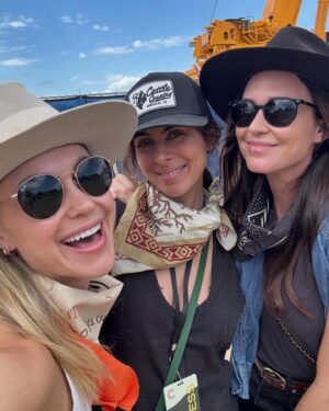 Jamie-Lynn Sigler Instagram - So grateful I was surrounded by some of my favorite people this difficult weekend, as we celebrated all the hard work that my guy and his wonderful partners put into on the first annual @cattlecountryfest  It was incredible and I’m so proud of you guys. Lots of winks from heaven this weekend ❤️