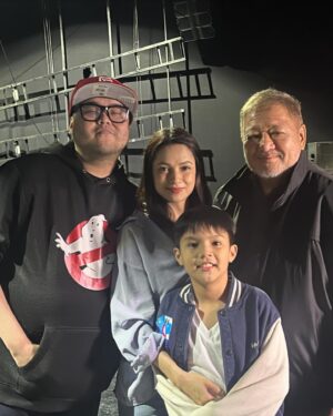 Jamilla Obispo Instagram - Nice to see u direk 😅 @badjismo @direkbobot ❤️❤️❤️