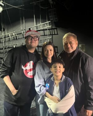 Jamilla Obispo Instagram - Nice to see u direk 😅 @badjismo @direkbobot ❤️❤️❤️