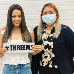Jamilla Obispo Instagram - Love my New hair color from @threema @miguelized.official iba talaga ang alaga nila sa hair ko.. Thank you somuchh my dear love you ❤❤😊😇@miguelized_alindog