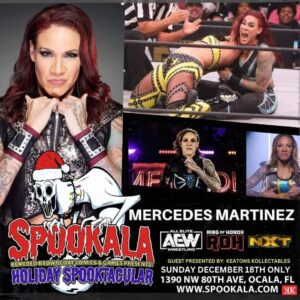 Jamine Benitez Instagram - December 18th IN OCALA, FL!!! Courtesy of @keatons_kollectibles 

Meet me at booths 79 and 80 for @spookalafl 
 
Autographs, photo opportunities, and other merch will be available!!

More info at spookala.com.