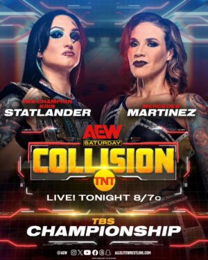 Jamine Benitez Instagram - Knocking out @callmekrisstat is just the beginning.  U say that "Momma's coming home".......but when u arrive, DISASTER & CHAOS is all that will be waiting for YOU.

#aewcollision at 8pm ET/ 7pm CT on @tntdrama

#OGBADASS #latinasensation #womenswrestling #aew