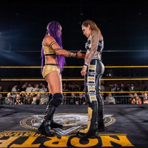 Jamine Benitez Instagram - RHIO vs MERCEDES MARTINEZ

In a hugely anticipated matchup, we saw Mercedes Martinez make her NORTH debut and return to the UK versus Rhio. Who would come out victorious? 

Find out tonight on @fitetv at the following times:

🇺🇸 Tonight @ 7pm EST / 4pm PST
🇦🇺 Tomorrow @ 9am AEST 
🇯🇵 Tomorrow @ 8am JST
🇬🇧 Midnight BST

📸 @stompphotography 

#prowrestling #professionalwrestling #northwrestling #thunderstruck #leonslater #liamslater #wrestling #aew #wwe #wwenewcastle #prowrestlingillustrated #wrestlingobserver #wrestlinglife #wrestlingfan #britishwrestling #britwres