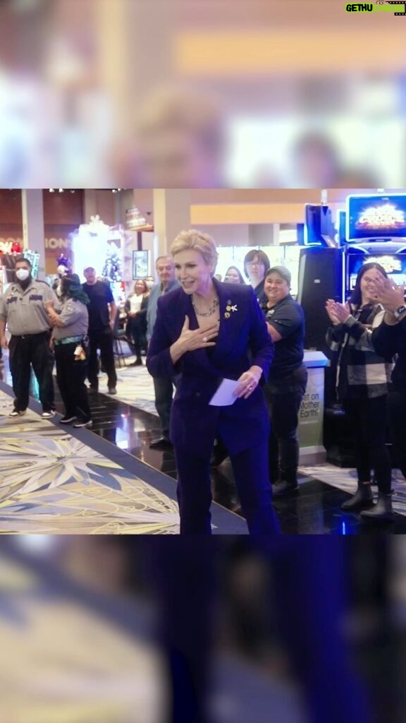 Jane Lynch Instagram - Jackpot? More like Jane-pot! #HarrahsSoCal #Funner #MayorJane