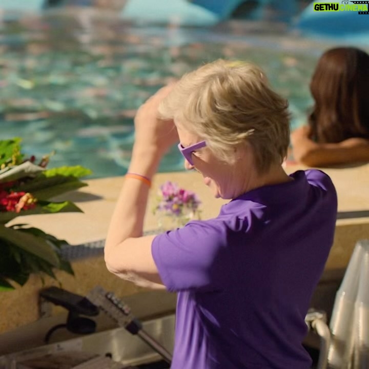 Jane Lynch Instagram - When your Mayoral Office is a Swim-up Bar. 😎 #MayorJane #HarrahsSoCal #Funner @HarrahsSoCal