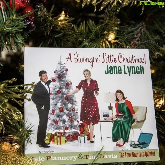 Jane Lynch Instagram - Look. If you can’t make it to one of our shows, get the album! It will make a marvelously merry and Swingin’ addition to your Holiday music rotation! @therealkateflannery @timdavis_official @tonyguerreroquintet @itunes or @Amazon