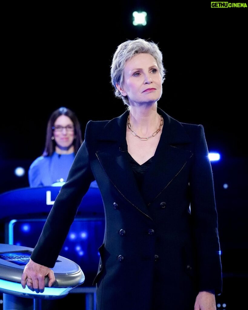 Jane Lynch Instagram - TONIGHT! A brand spanking’ new episode of @nbcweakestlink 9pm ET. As you can see, I’m in a mood. It’s the “You May Call Me Miss Lynch” episode. And if you call me anything else you will receive a spankin’.