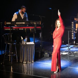 Jane McDonald Instagram - On stage in my home county - can anyone guess the theatre? I love performing in Yorkshire, mainly because its great to be able to pop home for a decent cuppa!