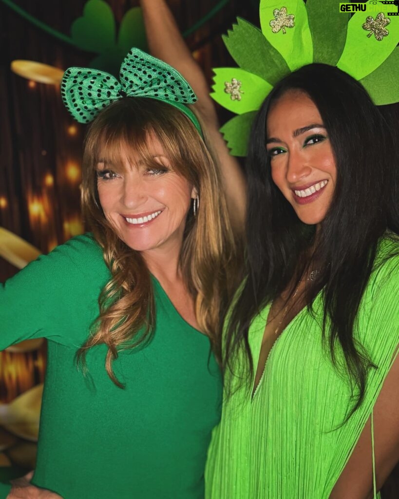 Jane Seymour Instagram - Weekend celebrations for the lucky birthday girl, @kriskorzec! 💚🥳 Did you wear your green on Sunday? 🤔