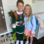 Janelle Pierzina Instagram – And they’re off!! First Day of School! 🍎 

Violet 6th
Lincoln 4th
Stella 3rd
