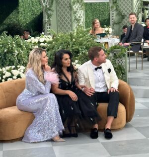 Janelle Pierzina Instagram - You know I love playing games! 🥰Playing Pictionary at the E! Brunch at the Oscars was no different. So much fun!