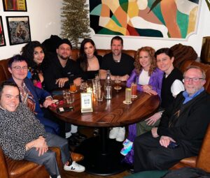 Janet Montgomery Instagram - Here are some photos from a wrap party I attended for a show that I am not quite ready to say goodbye to yet. Ps the last photo was taken the day after the wrap party but felt relevant #damfam