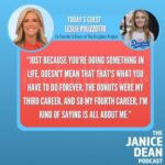 Janice Dean Instagram – Loved my conversation with @thedoughnutproject 
founder Leslie Polizzotto about her passion that became a successful business in NYC. She explains the unexpected journey from lawyer to 🍩 chef, and how she’s planning to share her recipes for a future project. Link here: https://radio.foxnews.com/2024/06/03/the-rise-of-the-doughnut-project/